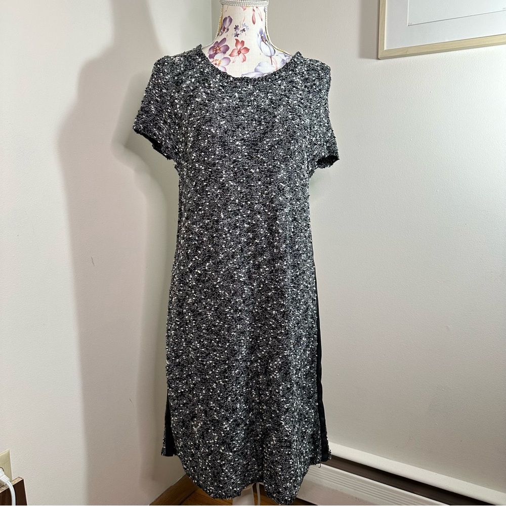 Stretchy knit T-shirt dress